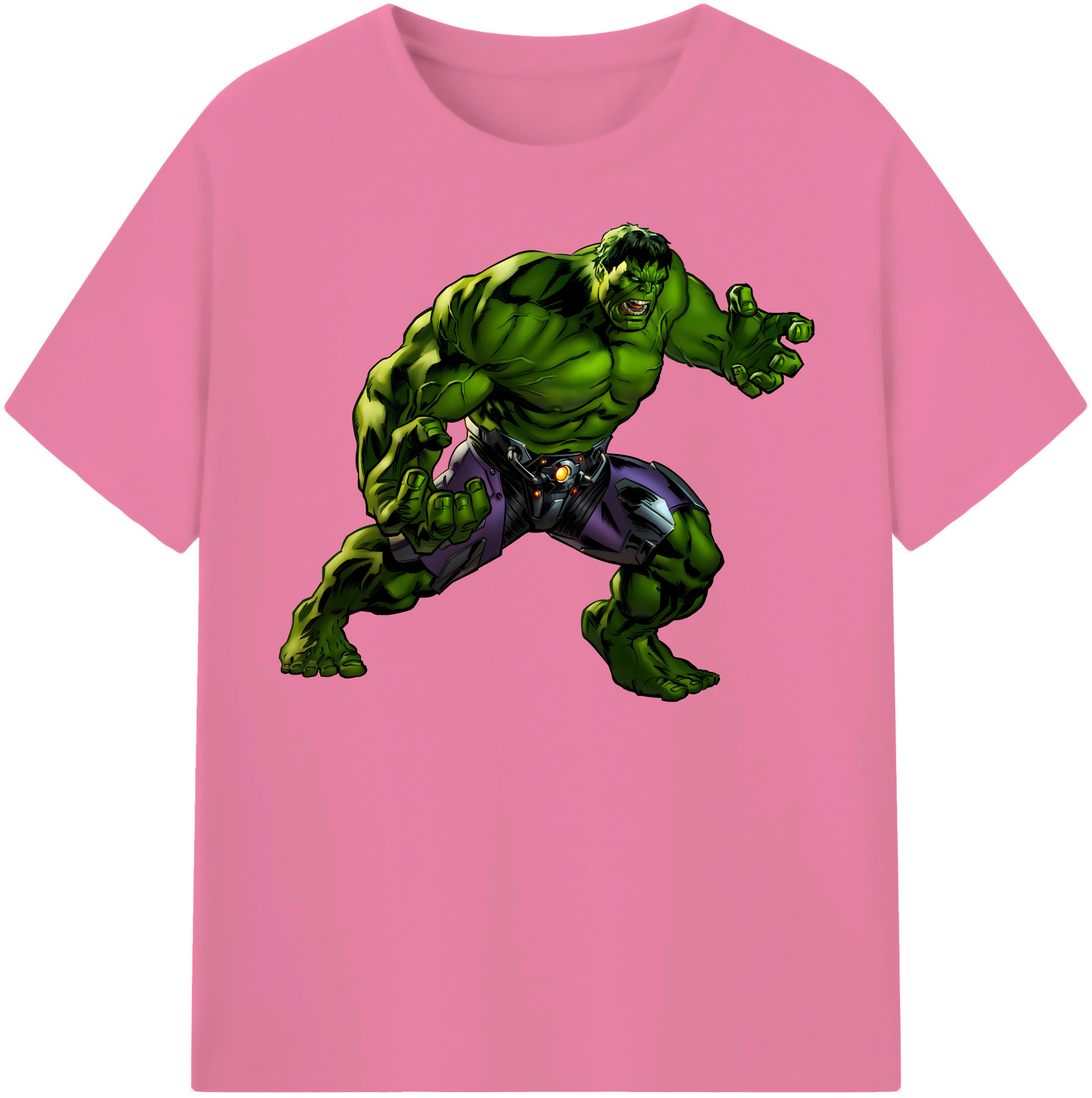 （画像用） アベンジャーズ The Avengers 綿100％半袖Tシャツ（フロントプリント）